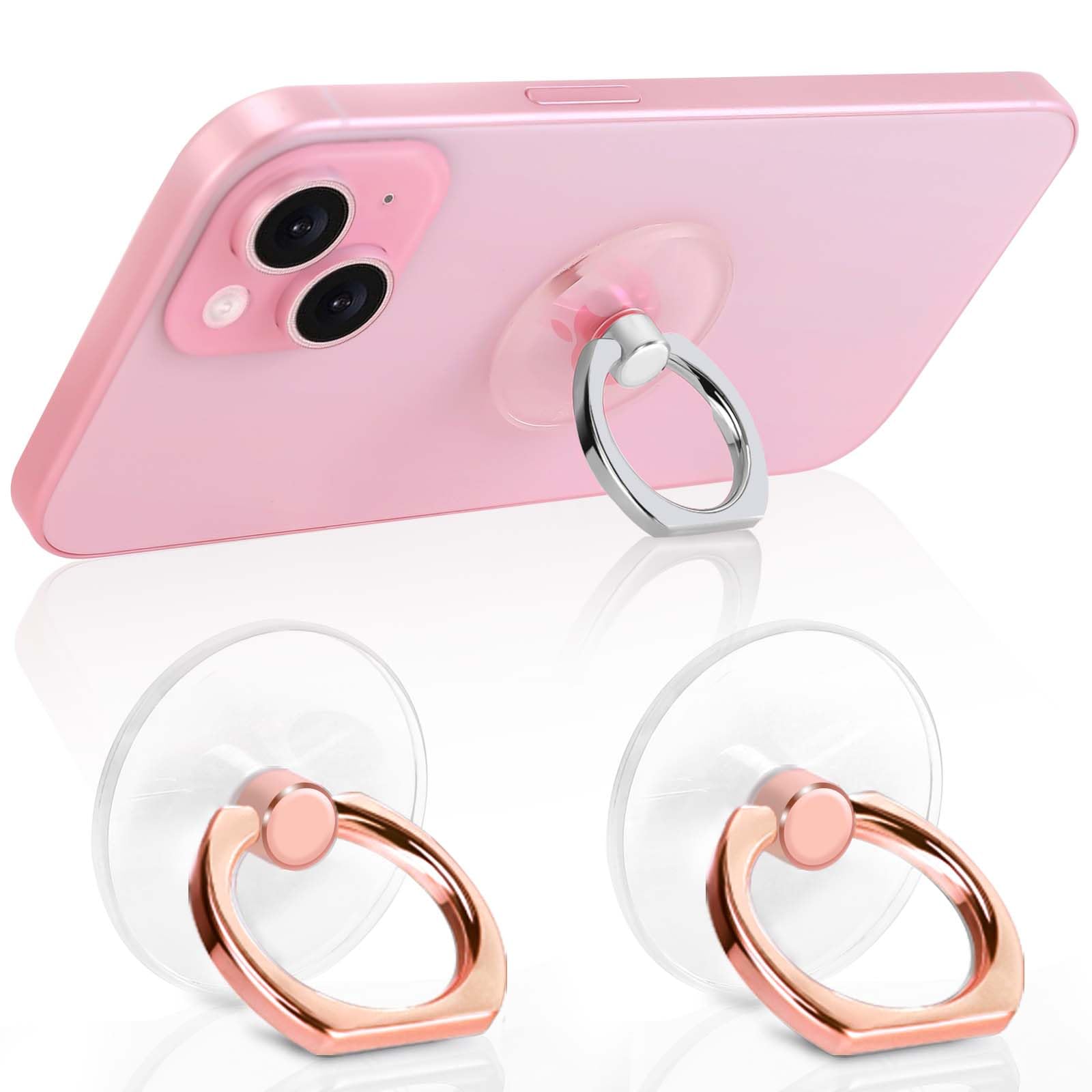 Amazon.co.jp: Jsoerpay スマホリング 透明 薄型 バンカーリング